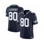 Men's Seattle Seahawks #80 Steve Largent 2023 F.U.S.E. Navy Limited Football Stitched Jersey