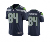 Men's Seattle Seahawks #84 Colby Parkinson Navy Vapor Untouchable Limited Stitched Jersey