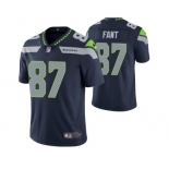 Men's Seattle Seahawks #87 Noah Fant Navy Vapor Untouchable Limited Stitched Jersey