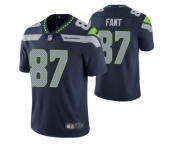 Men's Seattle Seahawks #87 Noah Fant Navy Vapor Untouchable Limited Stitched Jersey