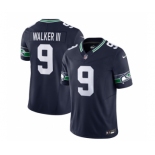 Men's Seattle Seahawks #9 Kenneth Walker III 2023 F.U.S.E. Navy Limited Football Stitched Jersey