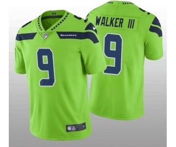 Men's Seattle Seahawks #9 Kenneth Walker III Green Vapor Untouchable Limited Stitched Jersey