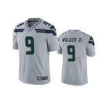 Men's Seattle Seahawks #9 Kenneth Walker III Grey Vapor Untouchable Limited Stitched Jersey