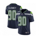 Men's Seattle Seahawks #90 Jadeveon Clowney Navy Blue Team Color Vapor Untouchable Limited Player Football Jersey