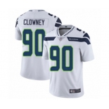 Men's Seattle Seahawks #90 Jadeveon Clowney White Vapor Untouchable Limited Player Football Jersey