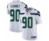 Men's Seattle Seahawks #90 Jadeveon Clowney White Vapor Untouchable Limited Player Football Jersey