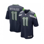 Nike Seattle Seahawks #11 Jaxon Smith Njigba Navy 2023 NFL Draft Vapor Limited Jersey