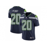 Nike Seattle Seahawks #20 Rashaad Penny Steel Blue Team Color Men Stitched NFL Vapor Untouchable Limited Jersey