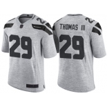 Nike Seattle Seahawks #29 Earl Thomas III 2016 Gridiron Gray II Men's NFL Limited Jersey