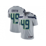 Nike Seattle Seahawks #49 Shaquem Griffin Grey Alternate Men Stitched NFL Vapor Untouchable Limited Jersey