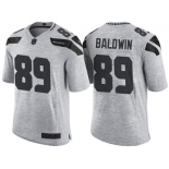 Nike Seattle Seahawks #89 Doug Baldwin 2016 Gridiron Gray II Men's NFL Limited Jersey