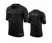 Seattle Seahawks #56 Jordyn Brooks Black 2020 Salute to Service Limited Jersey