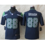 nike jerseys seattle seahawks #88 jimmy graham blue[nike limited]