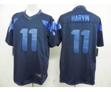 nike nfl jerseys seattle seahawks #11 harvin blue[drenched limited]