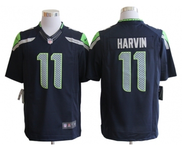 nike nfl jerseys seattle seahawks #11 harvin blue[nike limited]