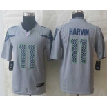 nike nfl jerseys seattle seahawks #11 harvin grey[nike limited]