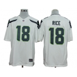 nike nfl jerseys seattle seahawks #18 sidney rice white[[nike limited]