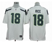 nike nfl jerseys seattle seahawks #18 sidney rice white[[nike limited]