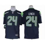 nike nfl jerseys seattle seahawks #24 marshawn lynch blue[nike limited]