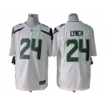 nike nfl jerseys seattle seahawks #24 marshawn lynch white[nike limited]