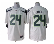 nike nfl jerseys seattle seahawks #24 marshawn lynch white[nike limited]