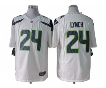 nike nfl jerseys seattle seahawks #24 marshawn lynch white[nike limited]