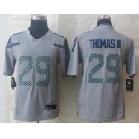 nike nfl jerseys seattle seahawks #29 thomasiii grey[nike limited]