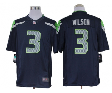 nike nfl jerseys seattle seahawks #3 wilson blue[nike limited]