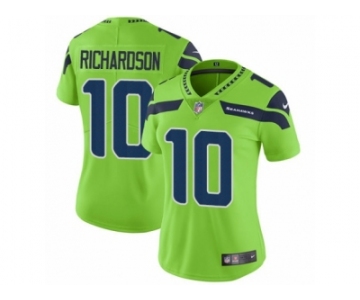 Women Nike Seattle Seahawks #10 Paul Richardson Vapor Untouchable Limited Green NFL Jersey