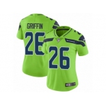 Women Nike Seattle Seahawks #26 Shaquill Griffin Vapor Untouchable Limited Green NFL Jersey