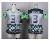 Women Nike Seattle Seahawks #3 wilson jerseys[Style Noble Fashion]