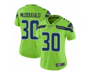 Women Nike Seattle Seahawks #30 Bradley McDougald Vapor Untouchable Limited Green NFL Jersey