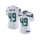 Women Nike Seattle Seahawks #49 Shaquem Griffin White Stitched NFL Vapor Untouchable Limited Jersey