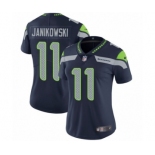 Women's Nike Seattle Seahawks #11 Sebastian Janikowski Navy Blue Team Color Vapor Untouchable Limited Player NFL Jersey