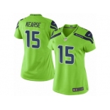 Women's Nike Seattle Seahawks #15 Jermaine Kearse Green Stitched NFL Limited Rush Jersey