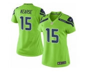 Women's Nike Seattle Seahawks #15 Jermaine Kearse Green Stitched NFL Limited Rush Jersey