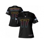 Women's Nike Seattle Seahawks #17 Braylon Edwards Game Black Team Color NFL Jersey