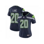 Women's Nike Seattle Seahawks #20 Jeremy Lane Vapor Untouchable Limited Steel Blue Team Color NFL Jersey