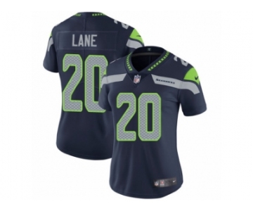 Women's Nike Seattle Seahawks #20 Jeremy Lane Vapor Untouchable Limited Steel Blue Team Color NFL Jersey