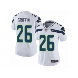 Women's Nike Seattle Seahawks #26 Shaquill Griffin Vapor Untouchable Limited White NFL Jersey