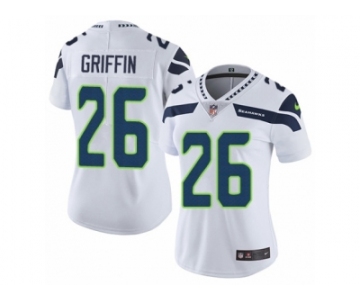 Women's Nike Seattle Seahawks #26 Shaquill Griffin Vapor Untouchable Limited White NFL Jersey