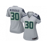 Women's Nike Seattle Seahawks #30 Bradley McDougald Limited Grey Alternate NFL Jersey