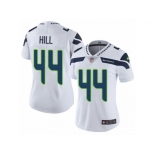 Women's Nike Seattle Seahawks #44 Delano Hill Vapor Untouchable Limited White NFL Jersey