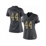 Women's Nike Seattle Seahawks #44 Tani Tupou Limited Black 2016 Salute to Service NFL Jersey