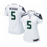 Women's Nike Seattle Seahawks #5 Alex McGough Game White NFL Jersey