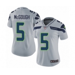 Women's Nike Seattle Seahawks #5 Alex McGough Grey Alternate Vapor Untouchable Elite Player NFL Jersey