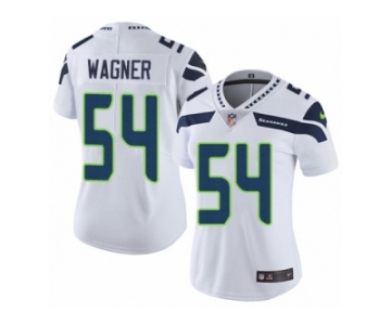 Women's Nike Seattle Seahawks #54 Bobby Wagner Vapor Untouchable Limited White NFL Jersey