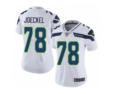 Women's Nike Seattle Seahawks #78 Luke Joeckel Vapor Untouchable Limited White NFL Jersey