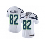 Women's Nike Seattle Seahawks #82 Luke Willson Vapor Untouchable Limited White NFL Jersey