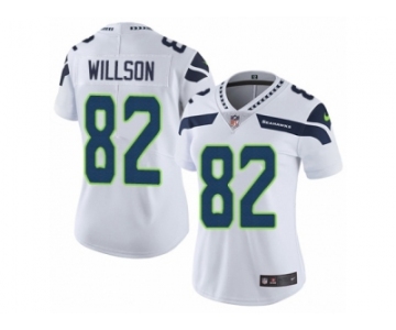 Women's Nike Seattle Seahawks #82 Luke Willson Vapor Untouchable Limited White NFL Jersey